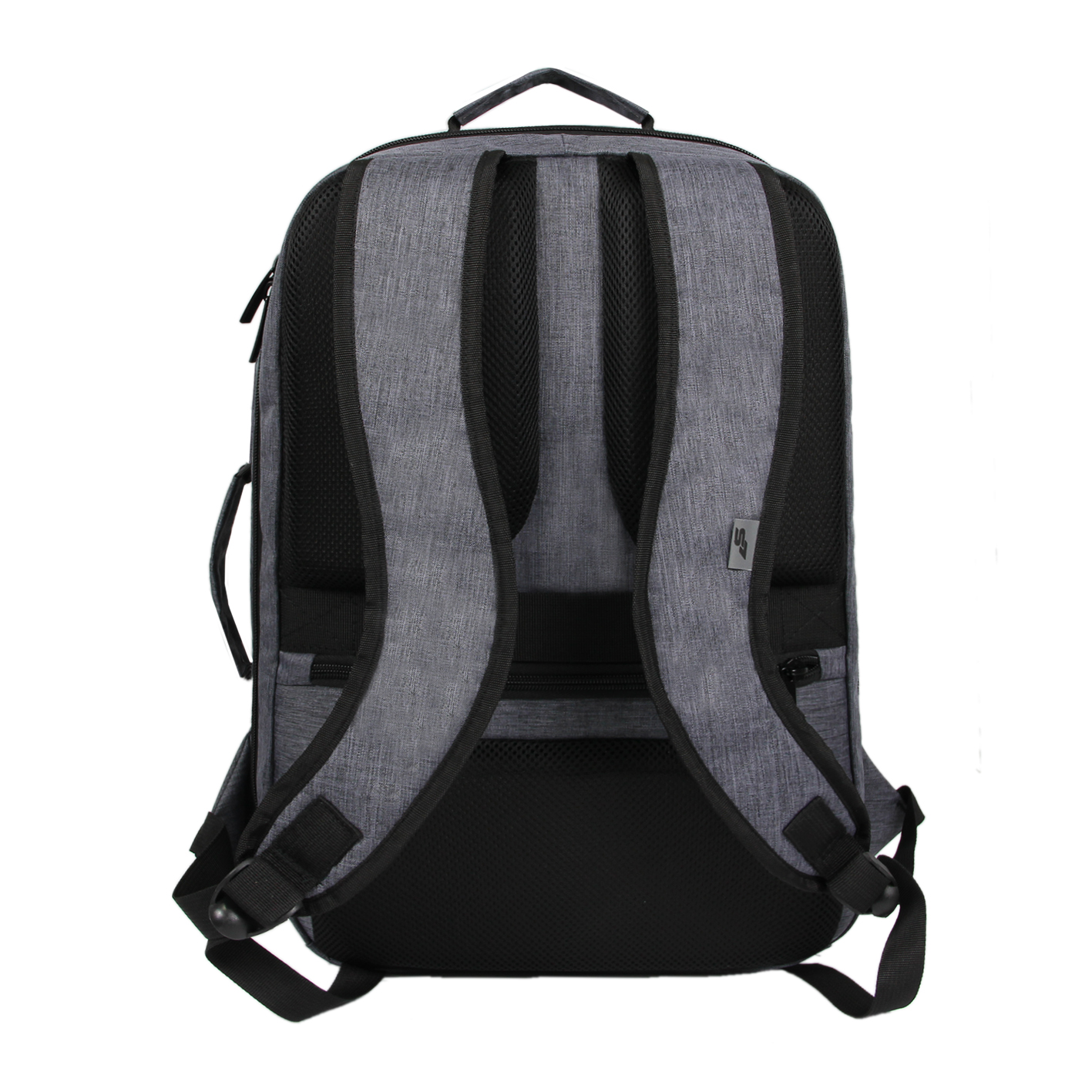 Стоун, сумка - рюкзак для ноутбука серый темный