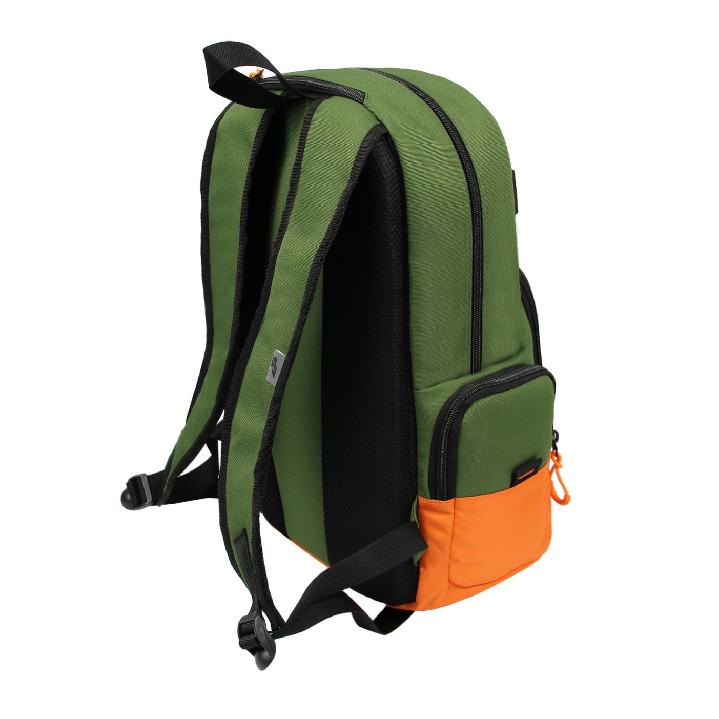 Скейт Хаки-оранжевый