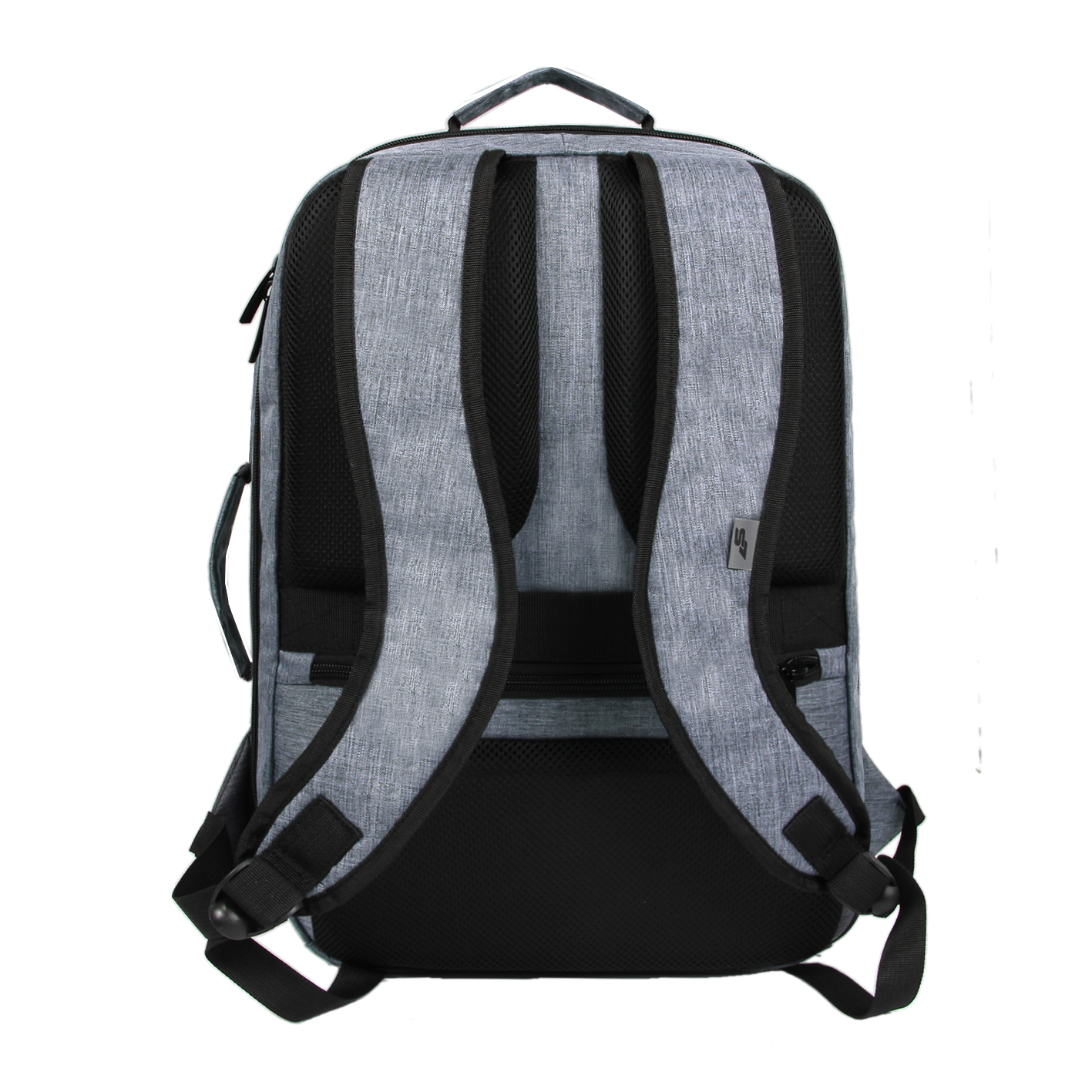 Стоун, сумка - рюкзак для ноутбука серый св